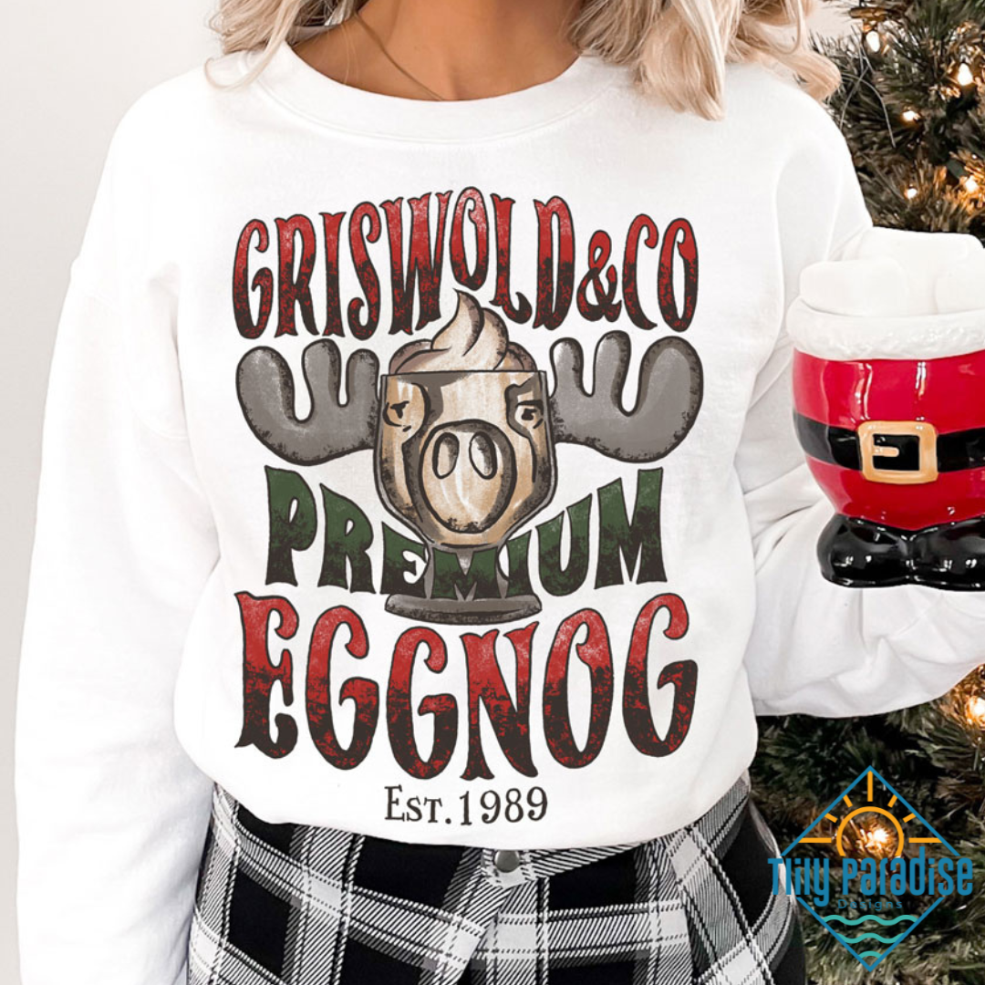 Griswold & Co Premium Eggnog Sweatshirt