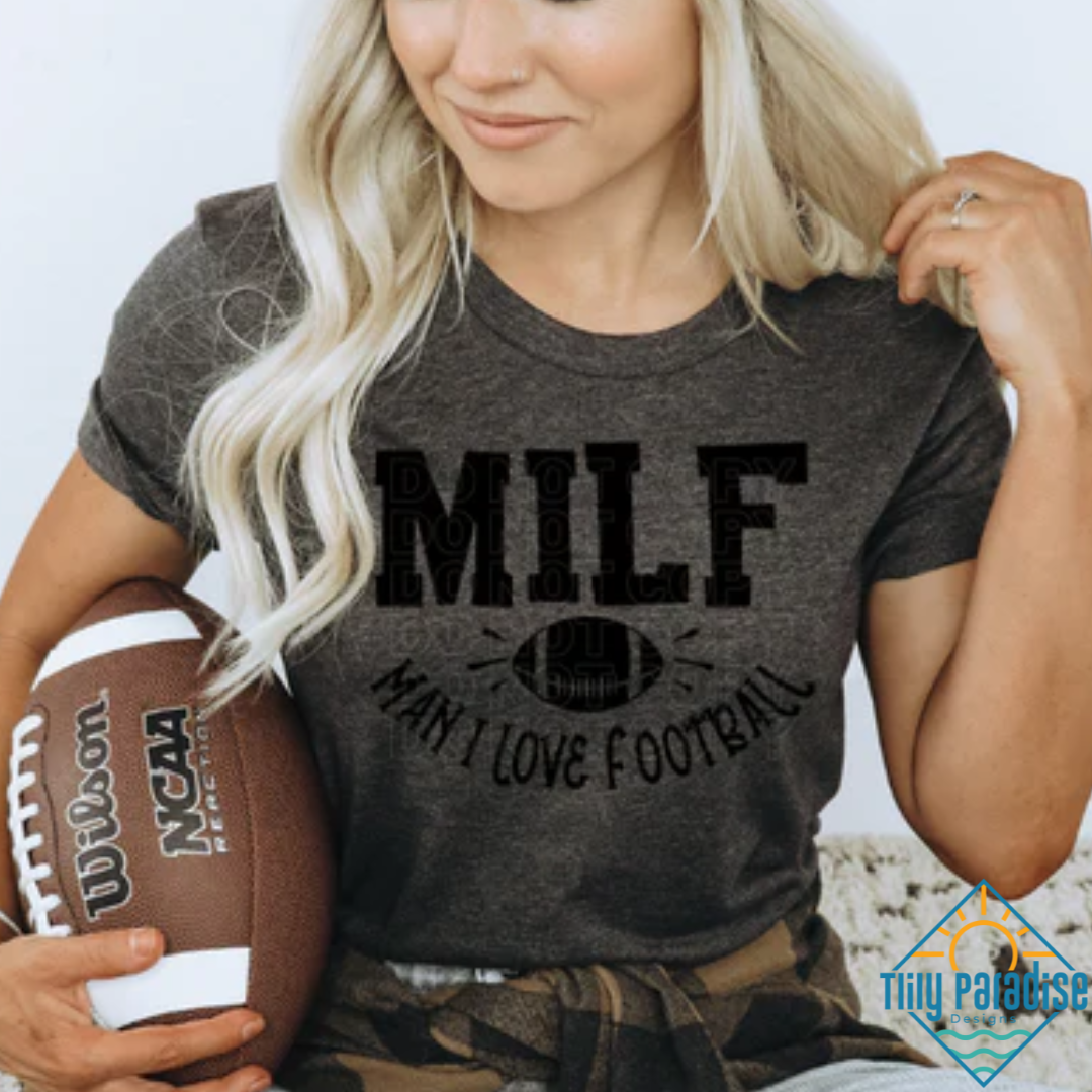 MILF Dark Heather Gray T-Shirt